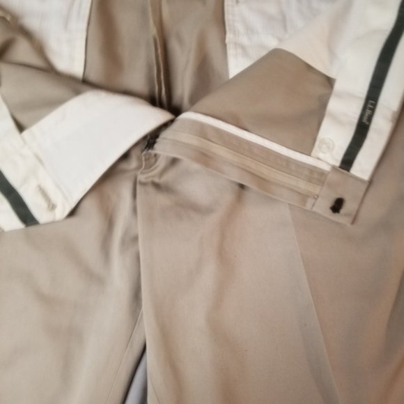 LL Bean Standard Fit Dress Pants Men's Size 44 - Picture 3 of 8